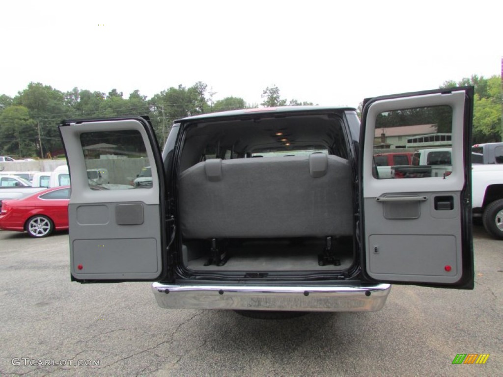 2013 E Series Van E350 XLT Extended Passenger - Black / Medium Flint photo #11