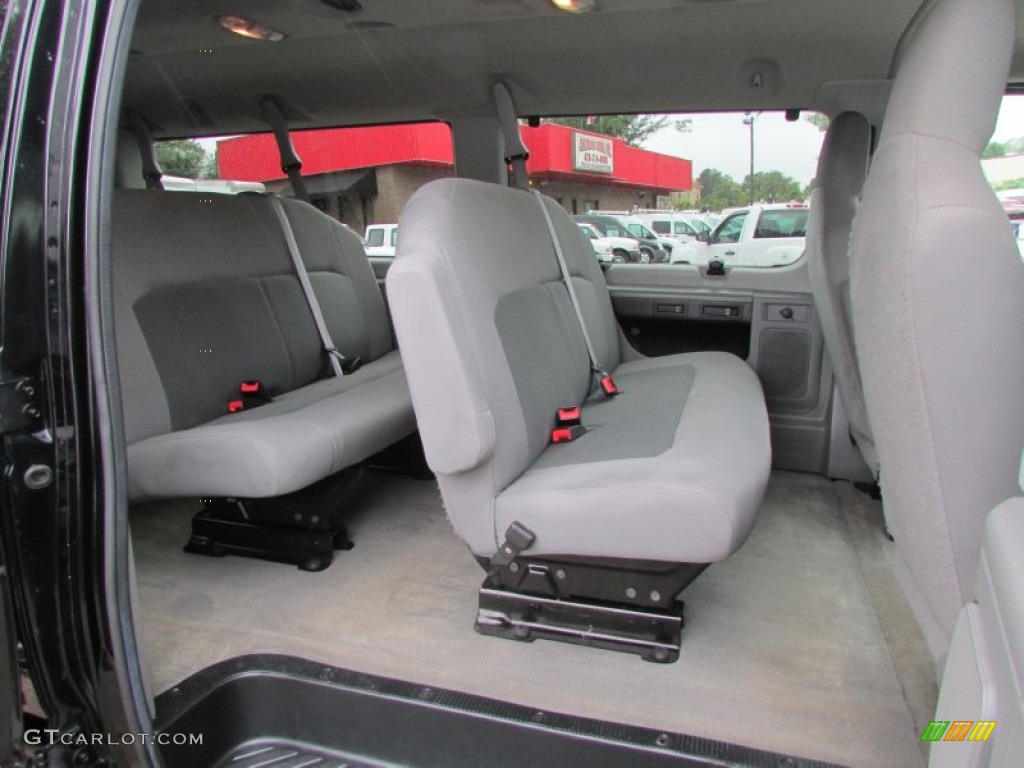 2013 E Series Van E350 XLT Extended Passenger - Black / Medium Flint photo #16