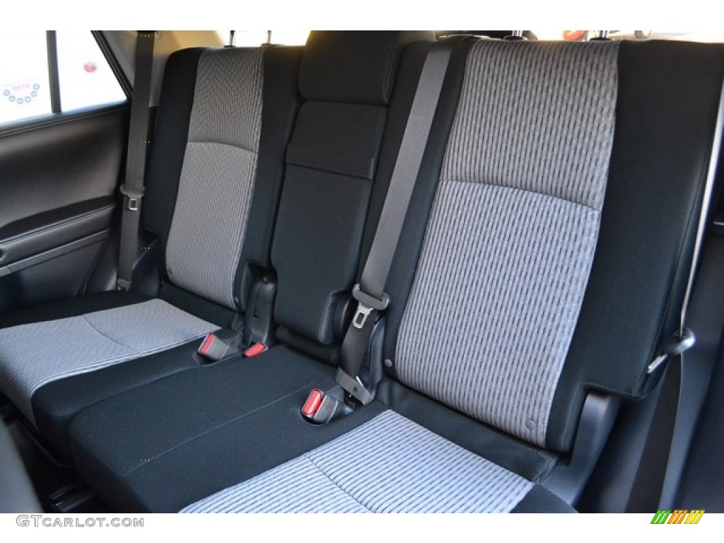 2016 Toyota 4Runner SR5 4x4 Rear Seat Photo #107443762