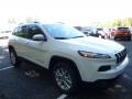 2016 Bright White Jeep Cherokee Latitude 4x4  photo #11