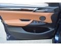 Saddle Brown Door Panel Photo for 2016 BMW X3 #107444509