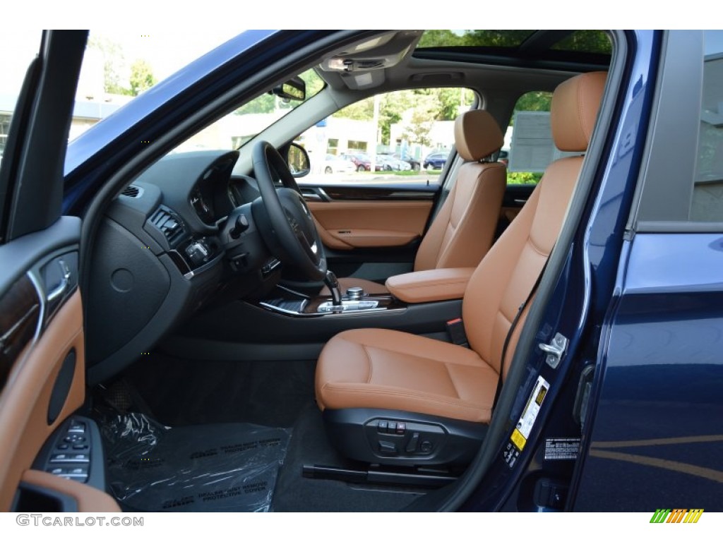 2016 BMW X3 xDrive28i Front Seat Photo #107444557