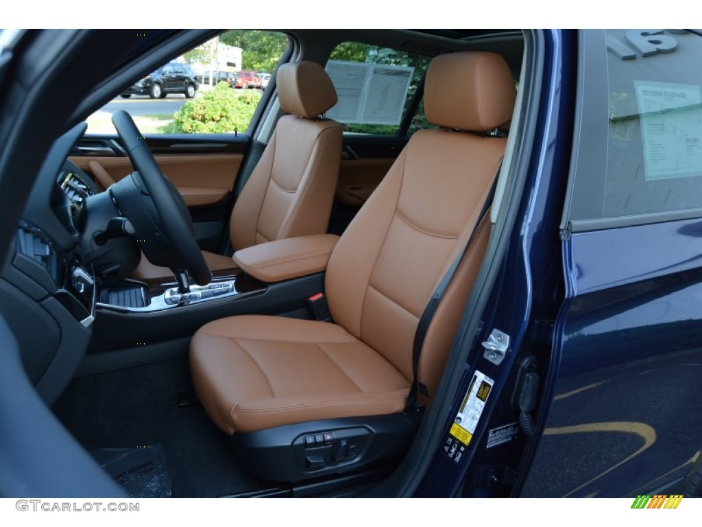2016 BMW X3 xDrive28i Front Seat Photo #107444587