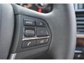 2016 BMW X3 Saddle Brown Interior Controls Photo