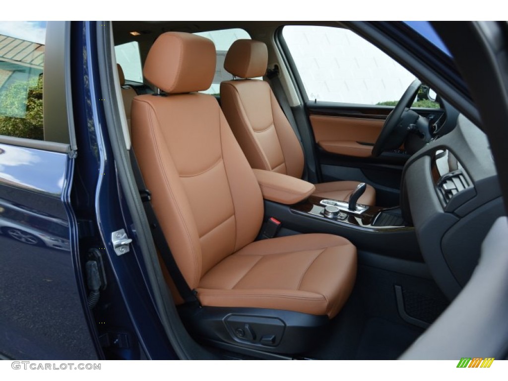 2016 BMW X3 xDrive28i Front Seat Photo #107444875