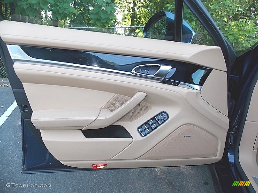 2013 Panamera 4 - Yachting Blue Metallic / Luxor Beige photo #10