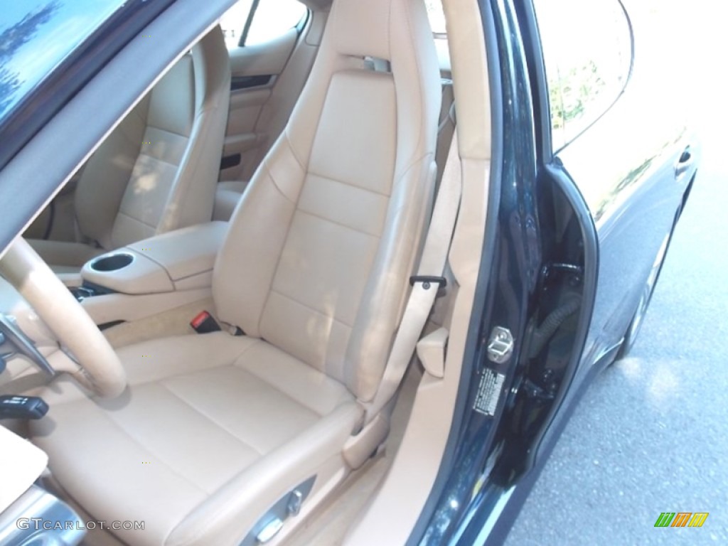 2013 Panamera 4 - Yachting Blue Metallic / Luxor Beige photo #11
