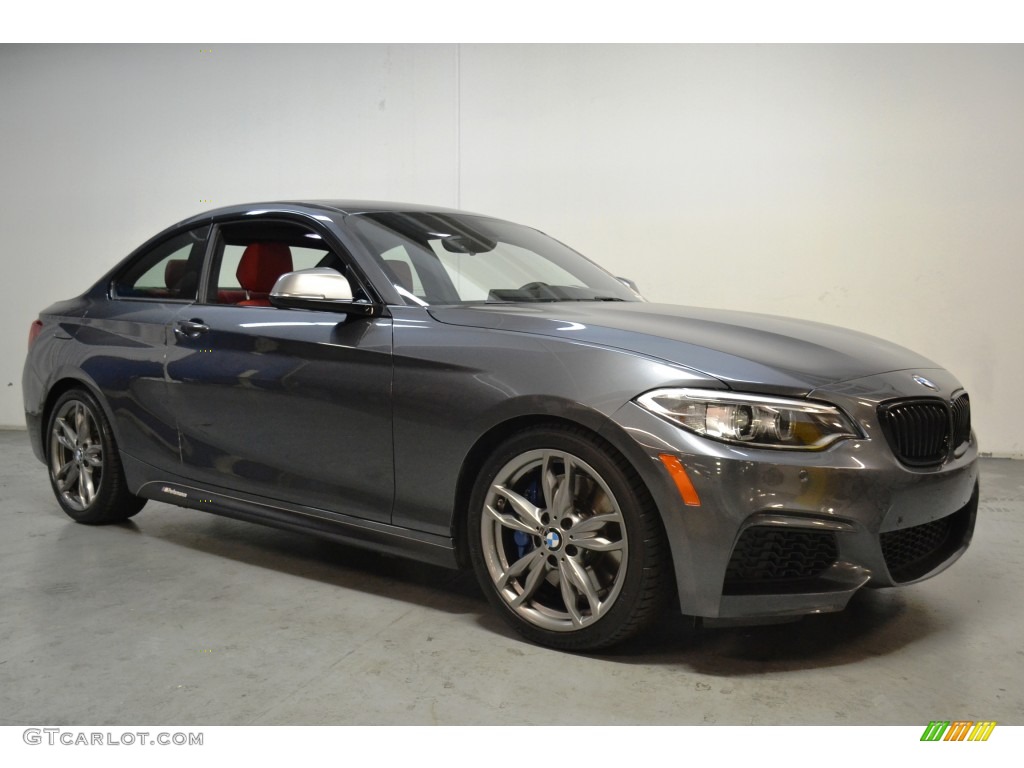 Mineral Grey Metallic 2015 BMW 2 Series M235i Coupe Exterior Photo #107445397