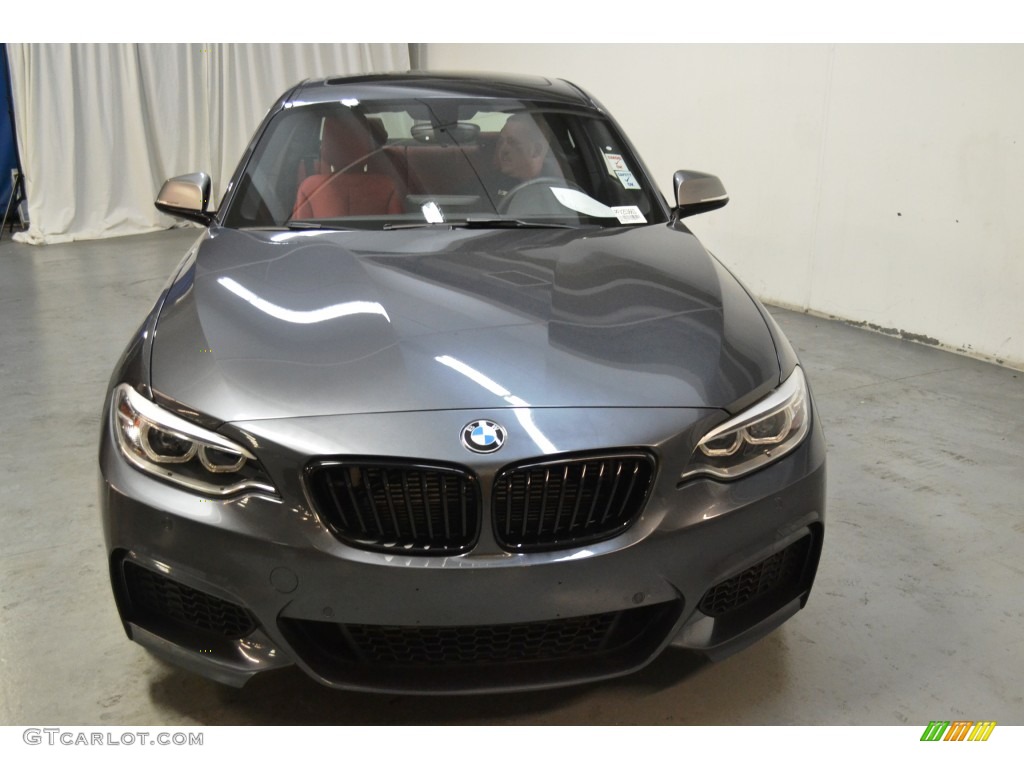 Mineral Grey Metallic 2015 BMW 2 Series M235i Coupe Exterior Photo #107445487