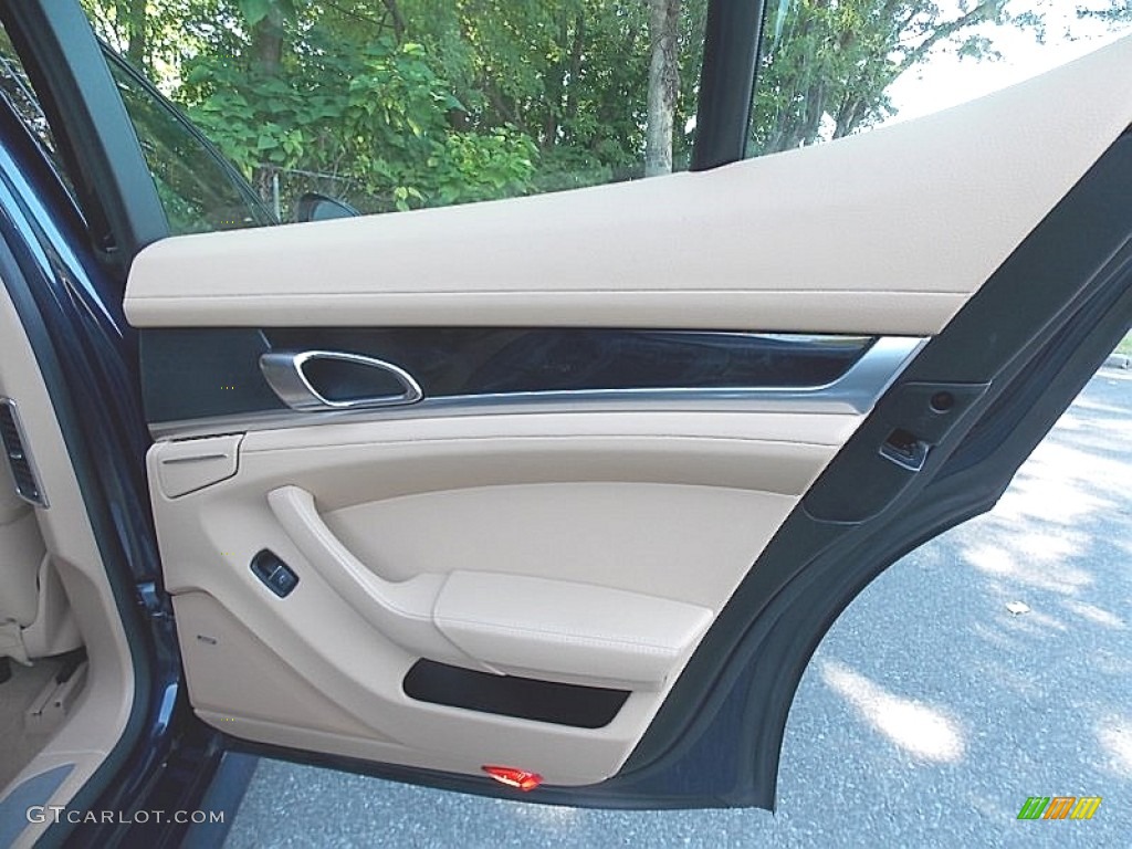 2013 Panamera 4 - Yachting Blue Metallic / Luxor Beige photo #21