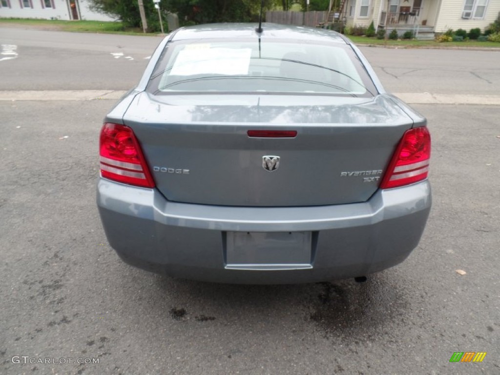 2010 Avenger SXT - Silver Steel Metallic / Dark Slate Gray photo #6