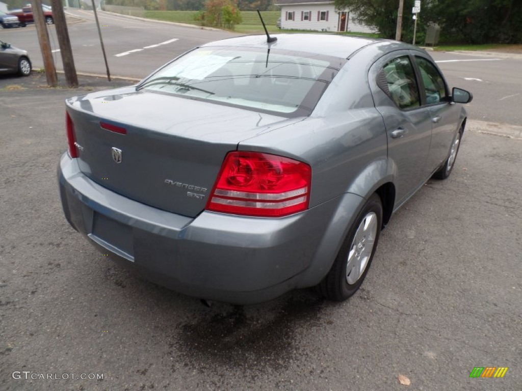 2010 Avenger SXT - Silver Steel Metallic / Dark Slate Gray photo #7