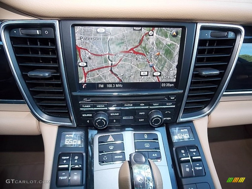 2013 Panamera 4 - Yachting Blue Metallic / Luxor Beige photo #30