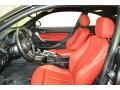 Coral Red/Black Front Seat Photo for 2015 BMW 2 Series #107445904