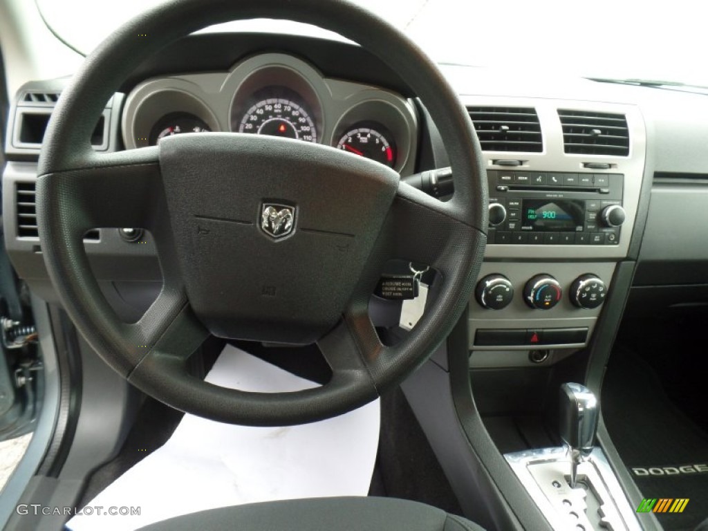 2010 Avenger SXT - Silver Steel Metallic / Dark Slate Gray photo #17
