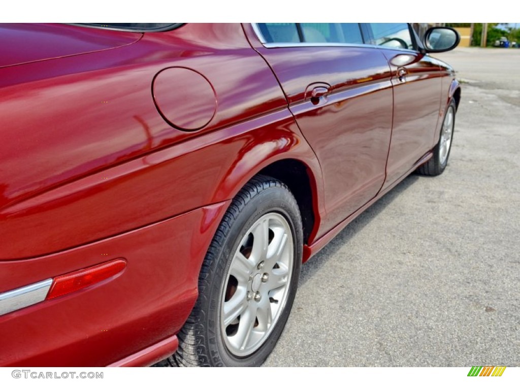 2004 S-Type 3.0 - Radiance Red Metallic / Sand photo #14