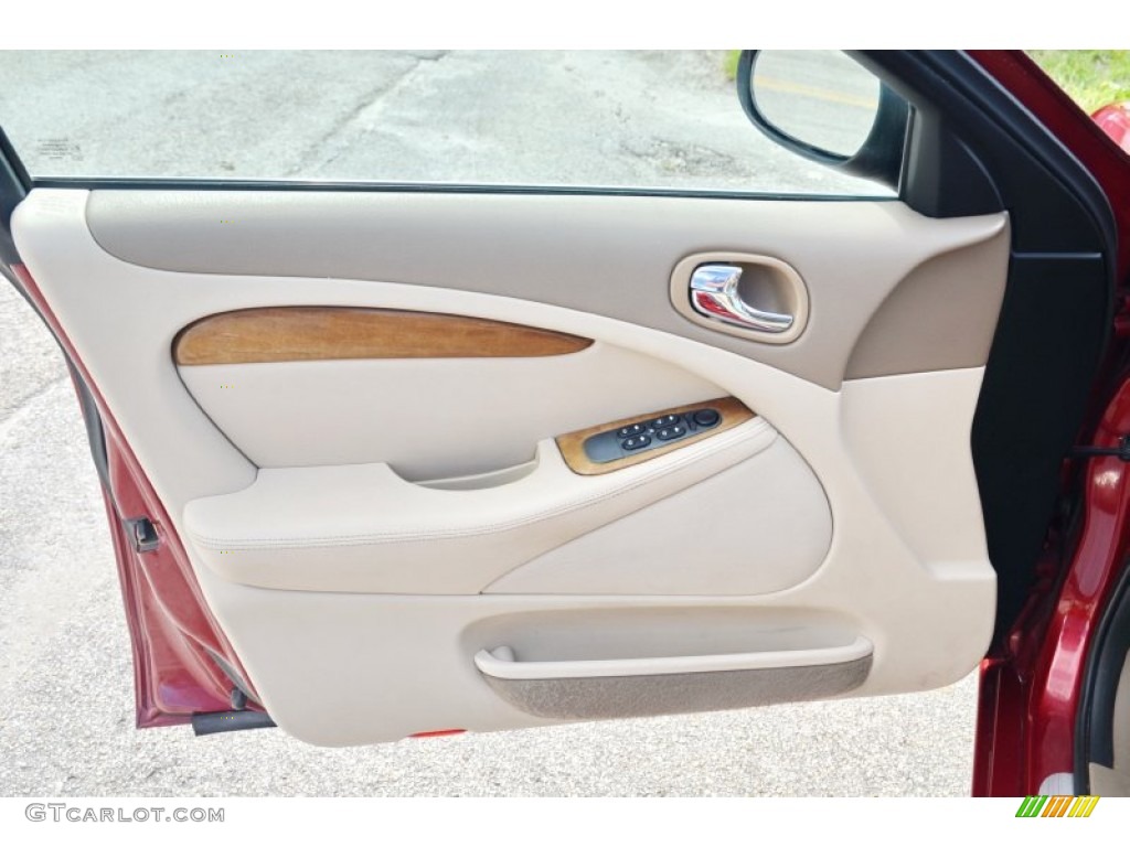 2004 S-Type 3.0 - Radiance Red Metallic / Sand photo #38