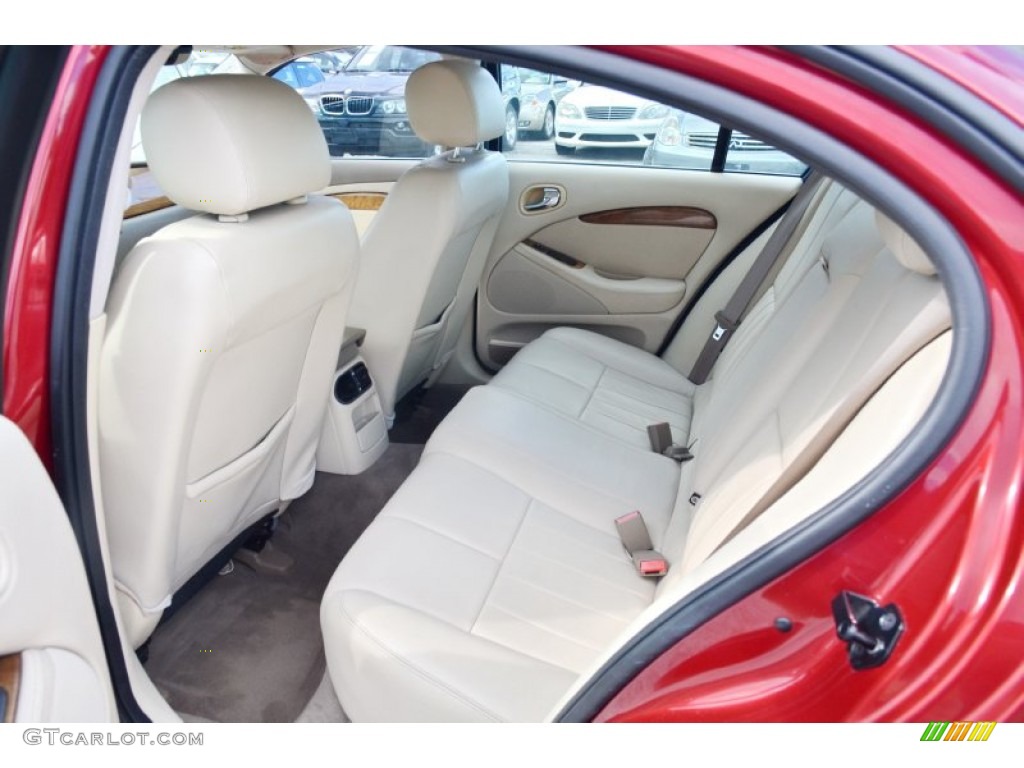 2004 Jaguar S-Type 3.0 Rear Seat Photos