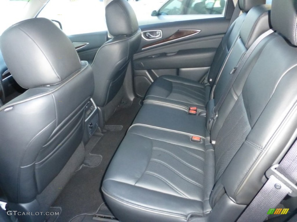 2014 Infiniti QX60 Hybrid AWD Rear Seat Photos