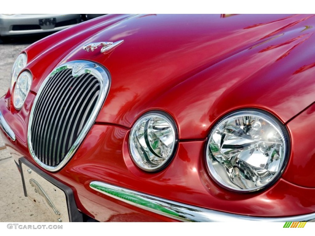 2004 S-Type 3.0 - Radiance Red Metallic / Sand photo #69