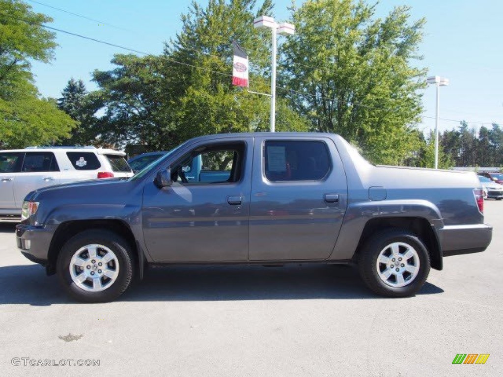 2014 Ridgeline RTS - Modern Steel Metallic / Gray photo #2