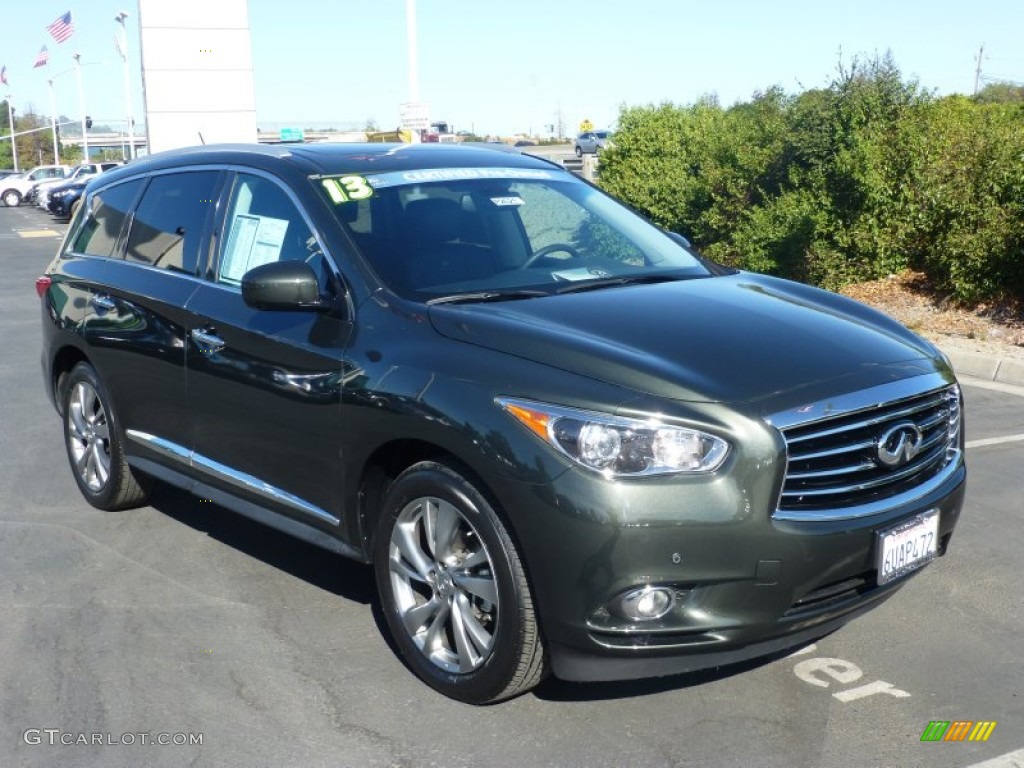 2013 JX 35 AWD - Emerald Graphite / Graphite photo #1