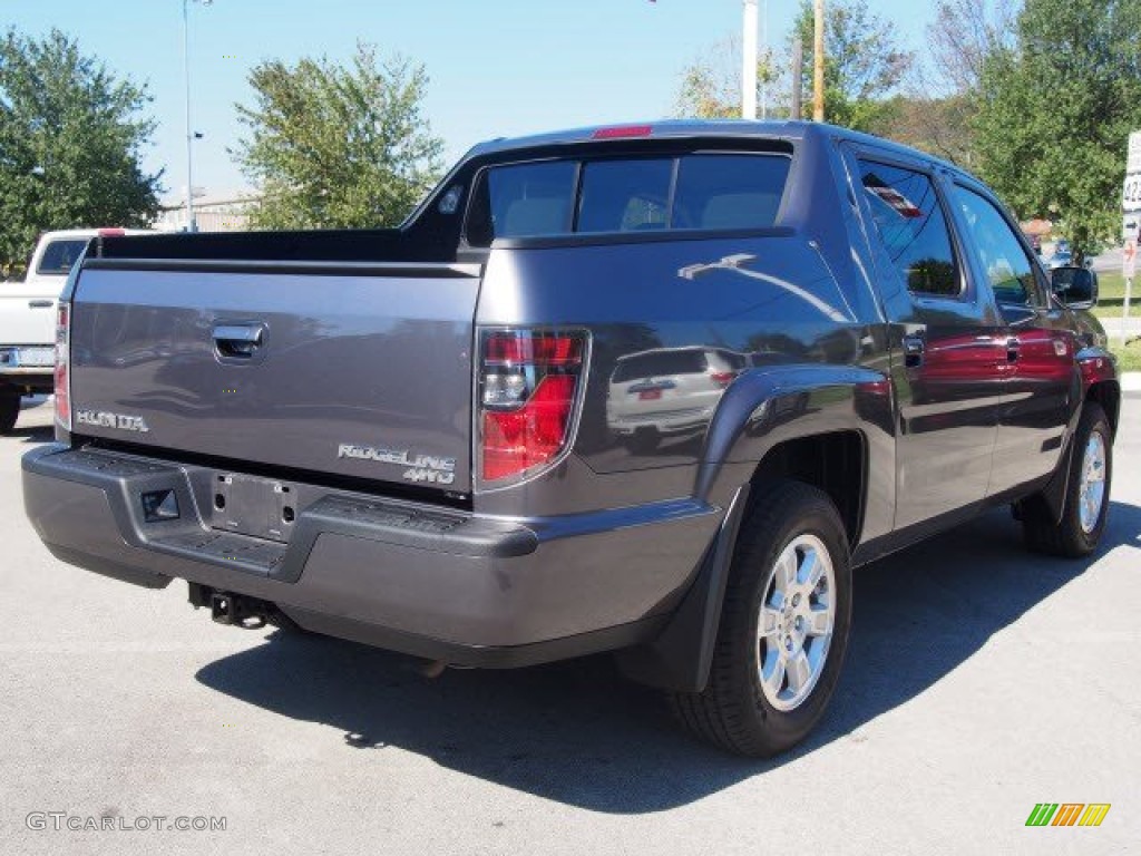 2014 Ridgeline RTS - Modern Steel Metallic / Gray photo #4