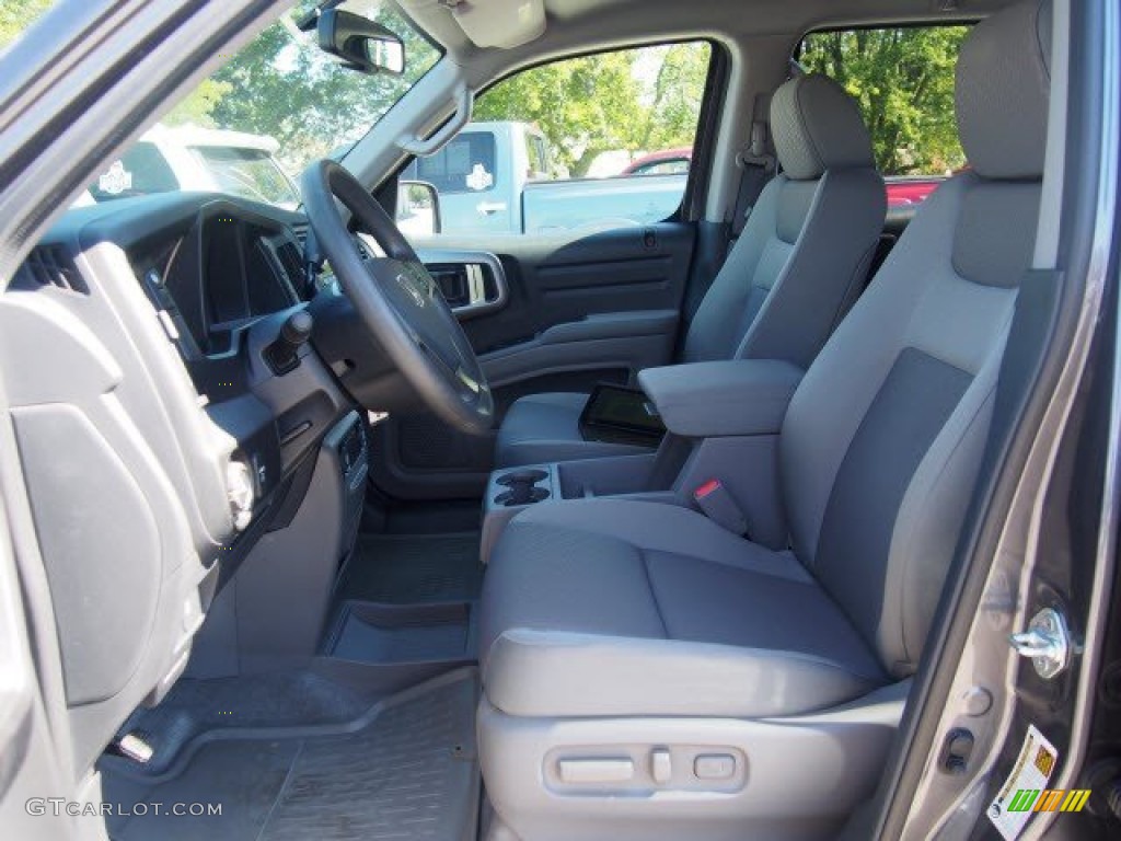 2014 Ridgeline RTS - Modern Steel Metallic / Gray photo #6