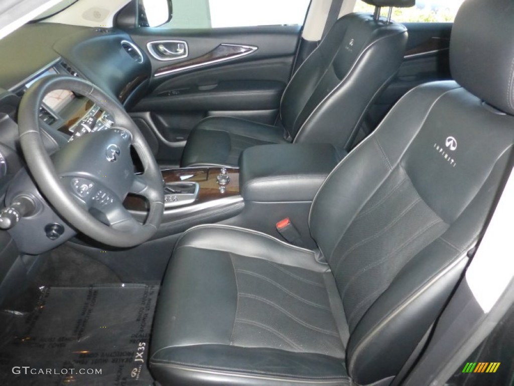 2013 JX 35 AWD - Emerald Graphite / Graphite photo #4