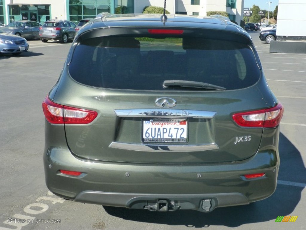 2013 JX 35 AWD - Emerald Graphite / Graphite photo #14