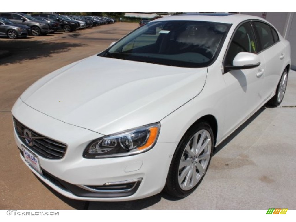 Crystal White Pearl Metallic 2016 Volvo S60 T5 Inscription Exterior Photo #107448559