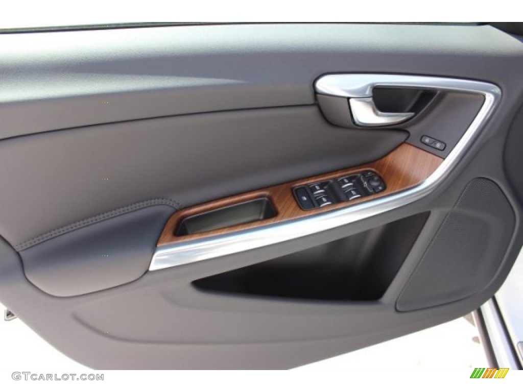 2016 Volvo S60 T5 Inscription Off-Black Door Panel Photo #107448697