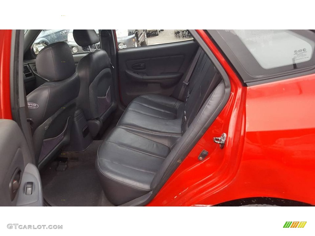 2003 Elantra GT Hatchback - Rally Red / Dark Gray photo #11