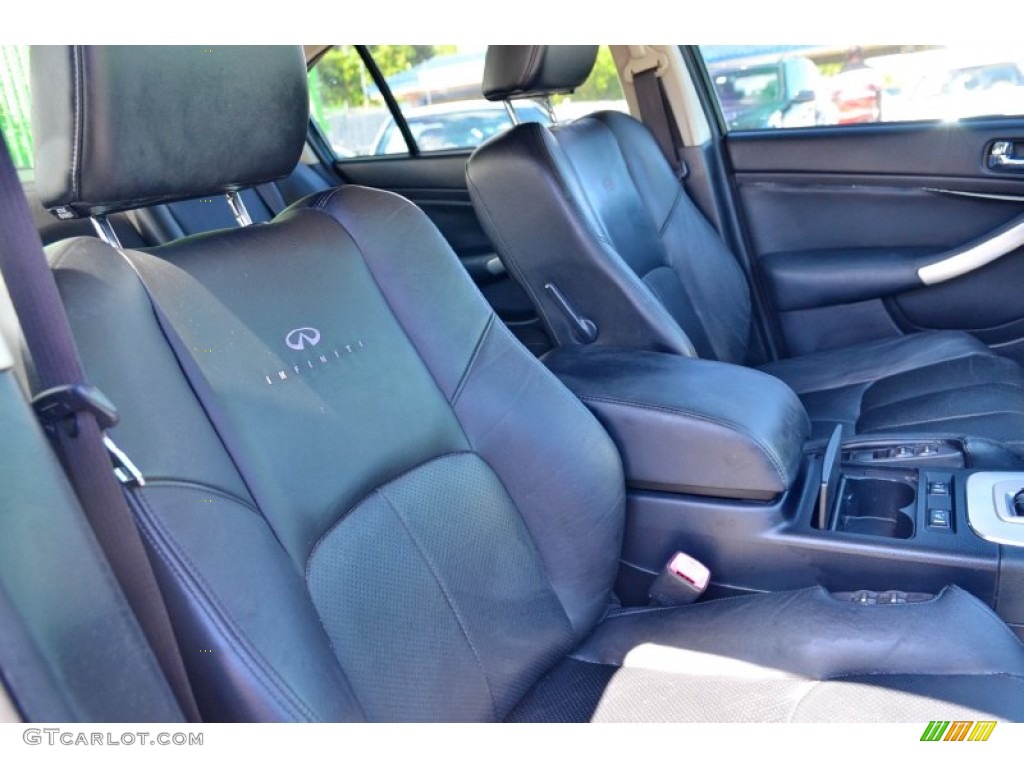 2005 G 35 Sedan - Diamond Graphite Metallic / Graphite photo #27