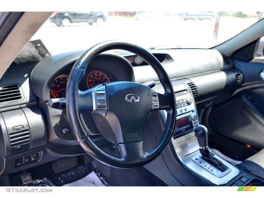 2005 G 35 Sedan - Diamond Graphite Metallic / Graphite photo #38