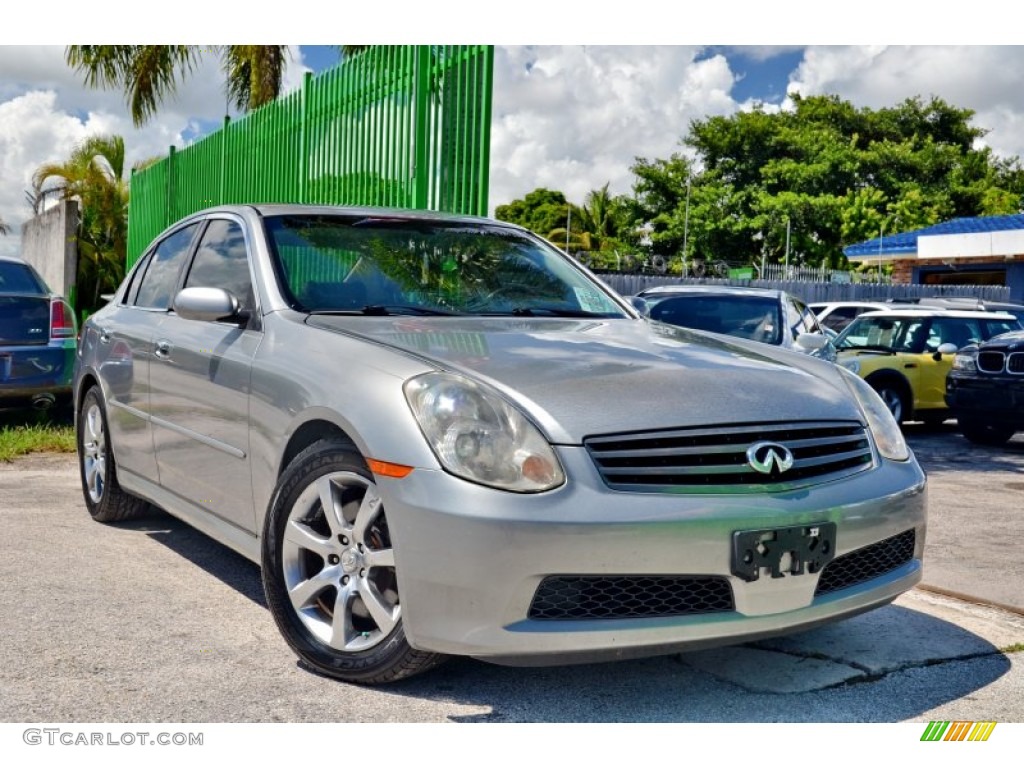 2005 G 35 Sedan - Diamond Graphite Metallic / Graphite photo #51