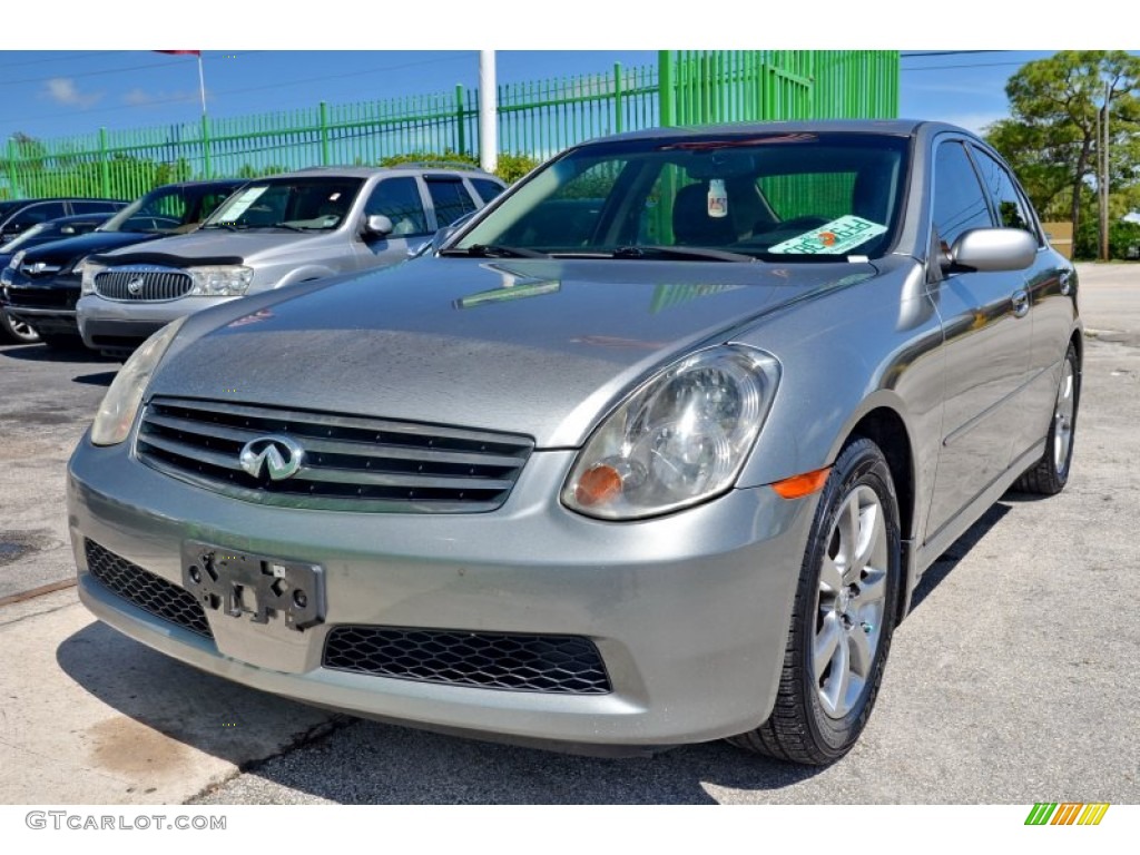 2005 G 35 Sedan - Diamond Graphite Metallic / Graphite photo #63