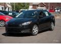 2015 Tuxedo Black Metallic Ford Focus S Sedan  photo #1