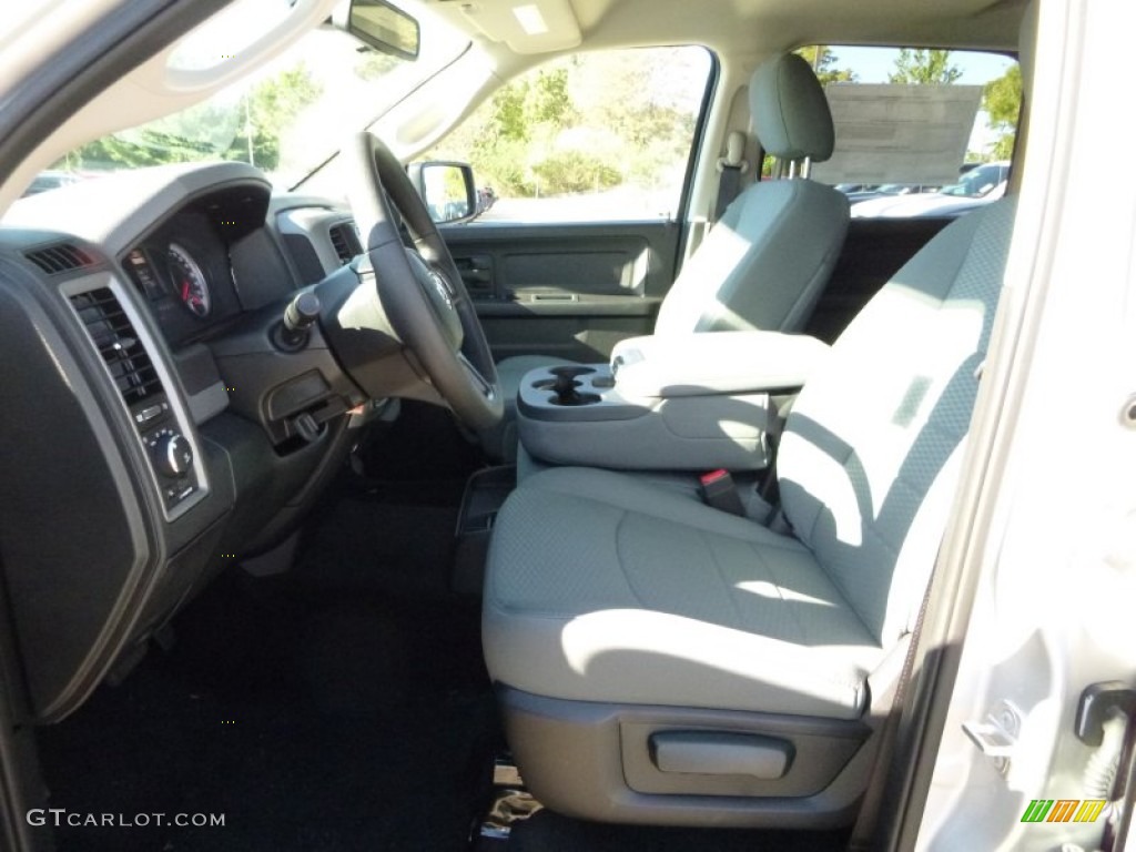 2015 1500 Express Crew Cab 4x4 - Bright Silver Metallic / Black/Diesel Gray photo #15