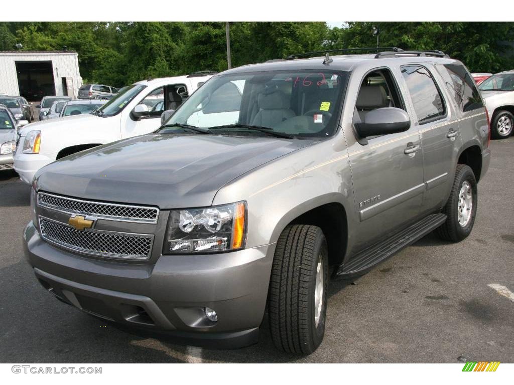 2009 Tahoe LT 4x4 - Graystone Metallic / Light Titanium photo #1