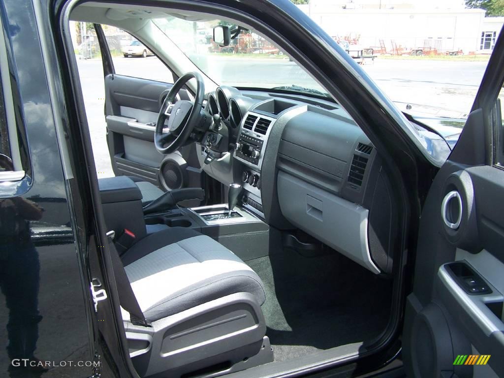 2007 Nitro SLT - Black / Dark Slate Gray photo #7