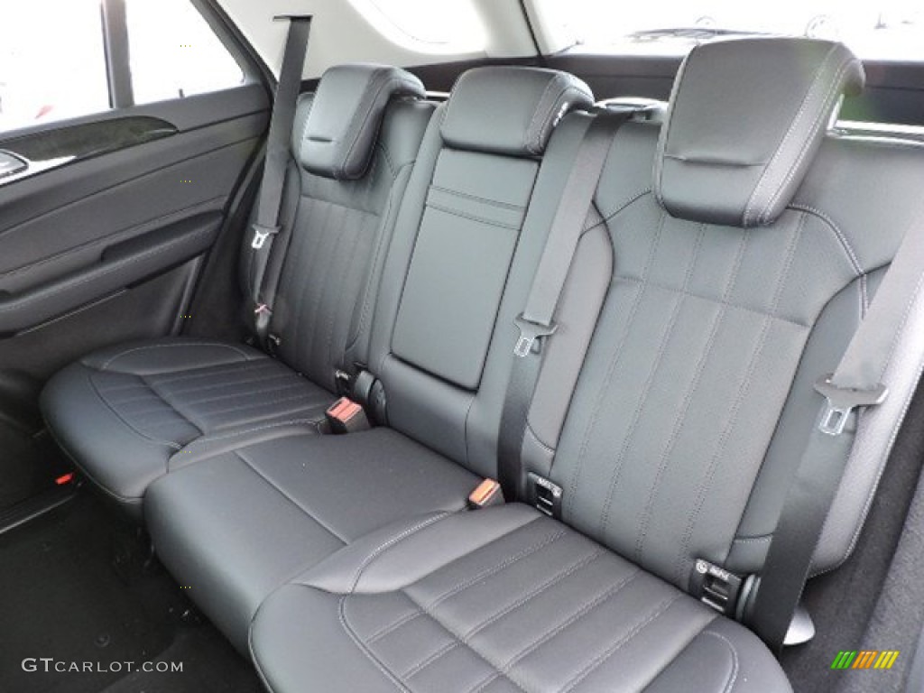 Black Interior 2016 Mercedes-Benz GLE 350 4Matic Photo #107455786