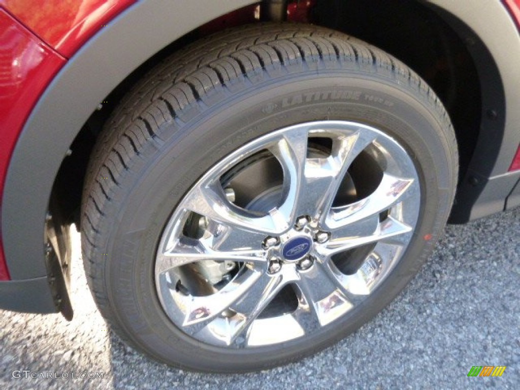 2016 Escape SE 4WD - Ruby Red Metallic / Charcoal Black photo #6