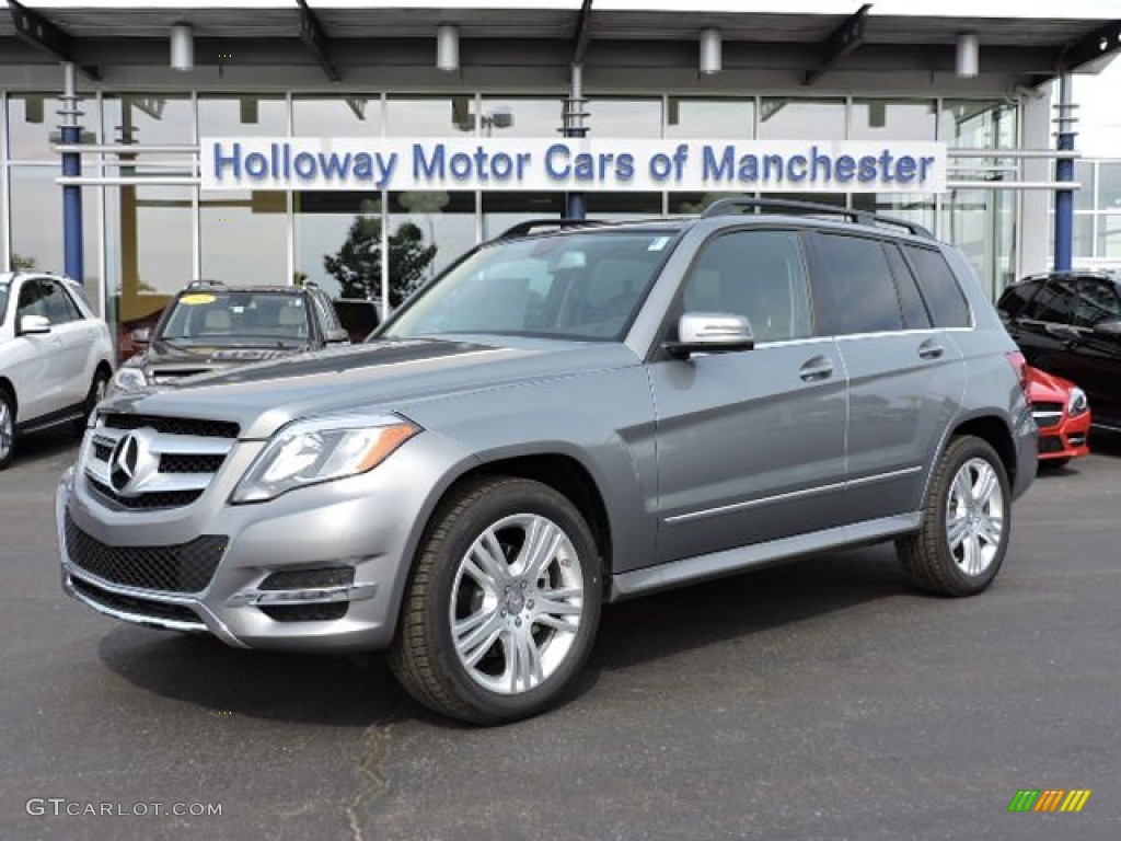 2015 GLK 350 4Matic - Paladium Silver Metallic / Black photo #1