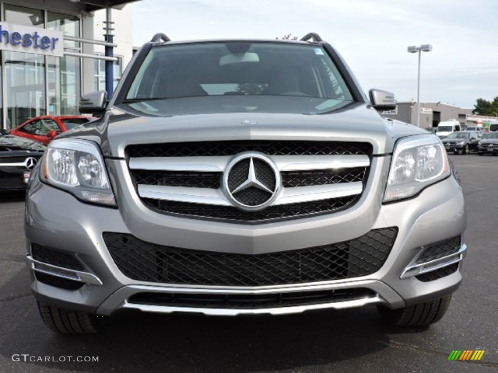 2015 GLK 350 4Matic - Paladium Silver Metallic / Black photo #2
