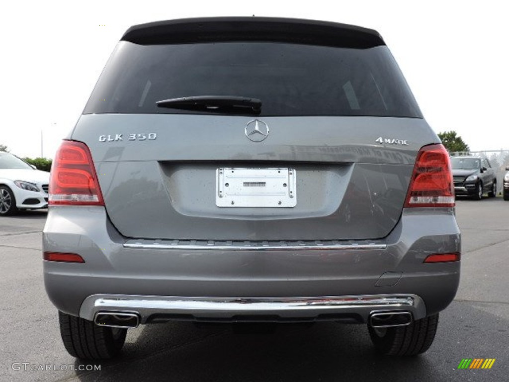 2015 GLK 350 4Matic - Paladium Silver Metallic / Black photo #4