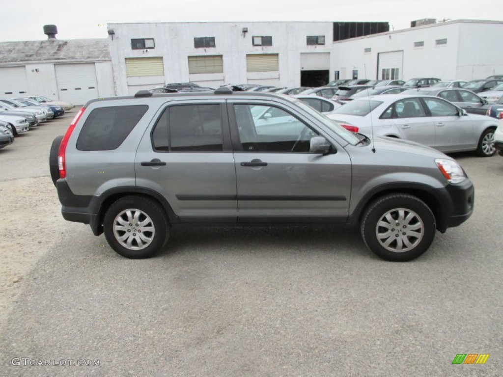 2006 CR-V EX 4WD - Silver Moss Metallic / Black photo #2