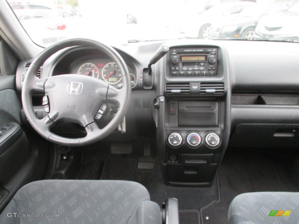 2006 CR-V EX 4WD - Silver Moss Metallic / Black photo #5