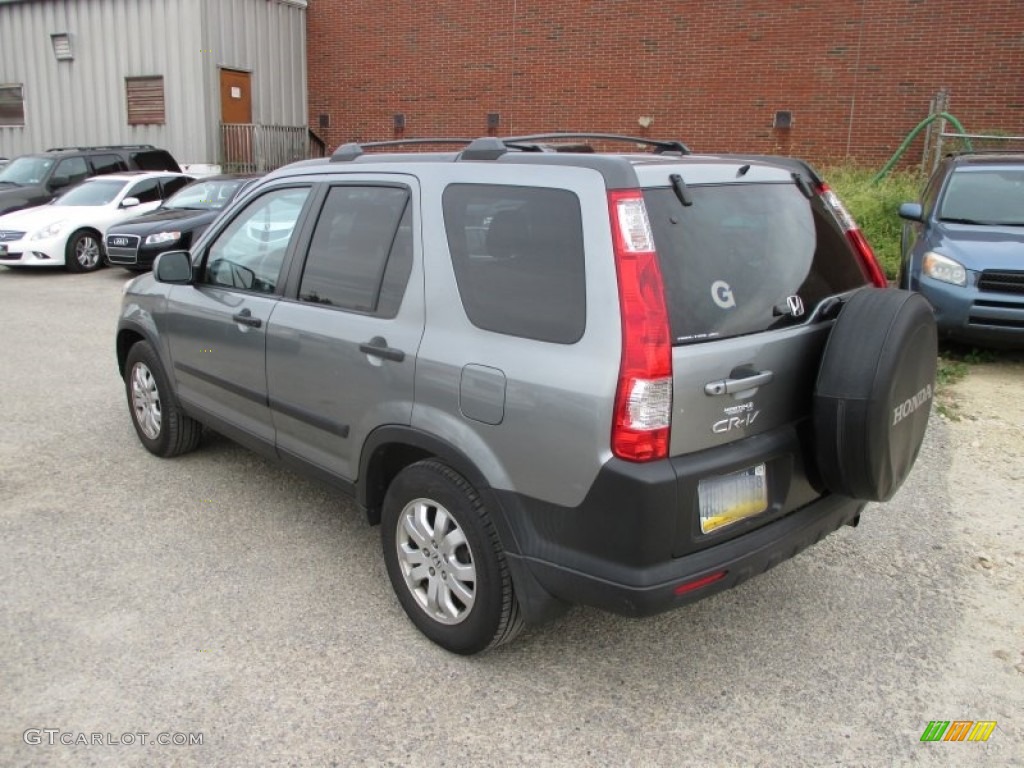 2006 CR-V EX 4WD - Silver Moss Metallic / Black photo #10