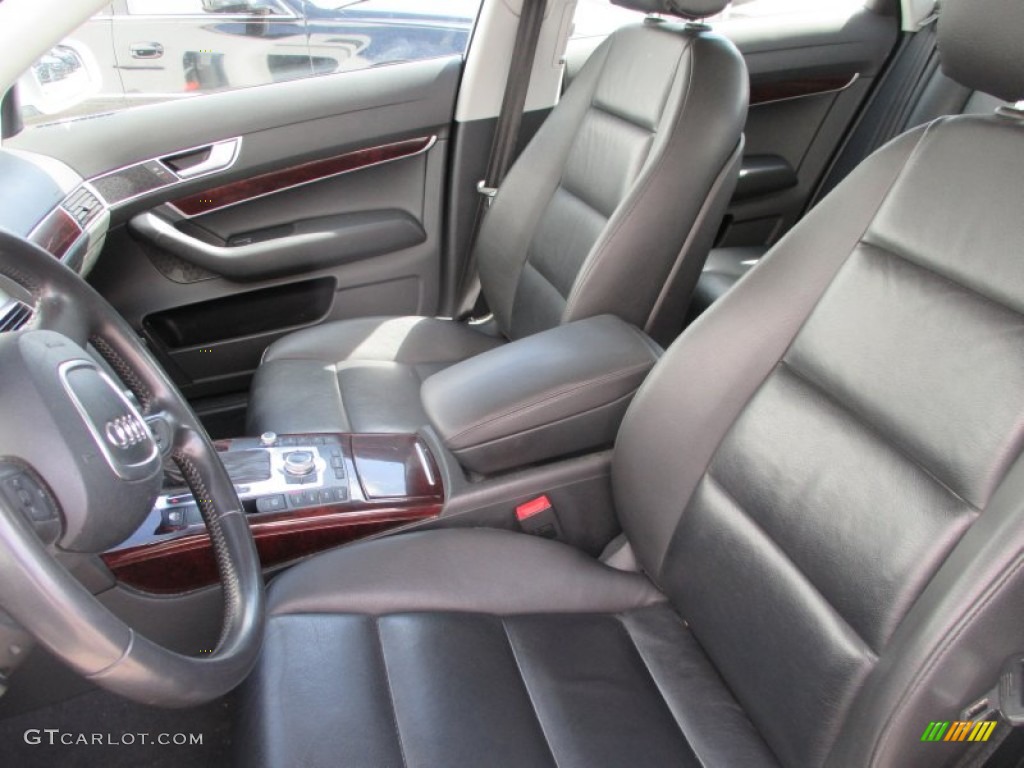 2008 A6 3.2 quattro Sedan - Light Silver Metallic / Black photo #4